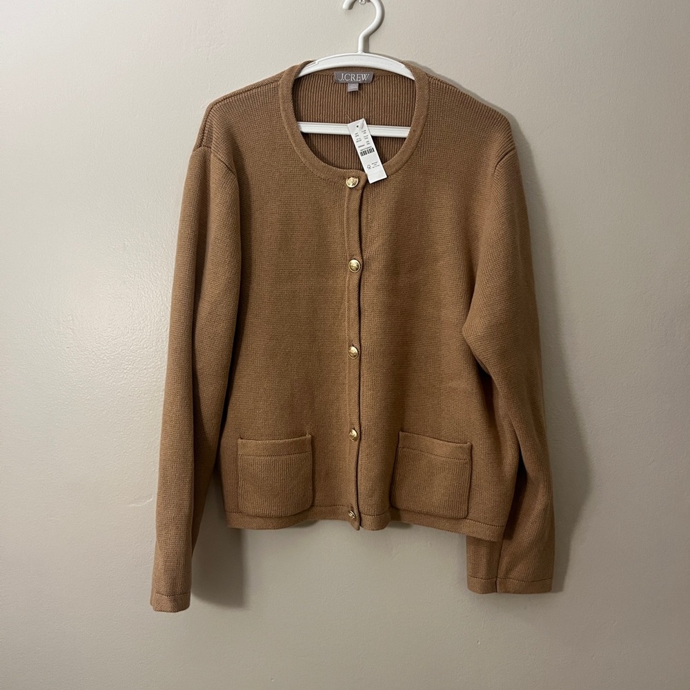 J.CREW EMILIE SWEATER LADY JACKET